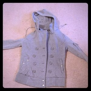 Light grey peacoat